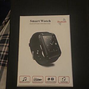 Bluetooth Smart Watch - Black free shipping